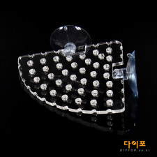 아크릴 모스 활착판 코너 (소) - 선반 카페트 산호 유목 스텐드 거치대 수족관 수조 어항 절단 새우